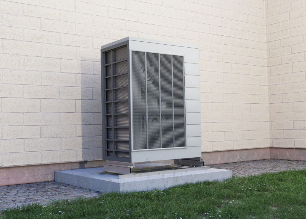 Pompe à chaleur air-eau unité extérieure